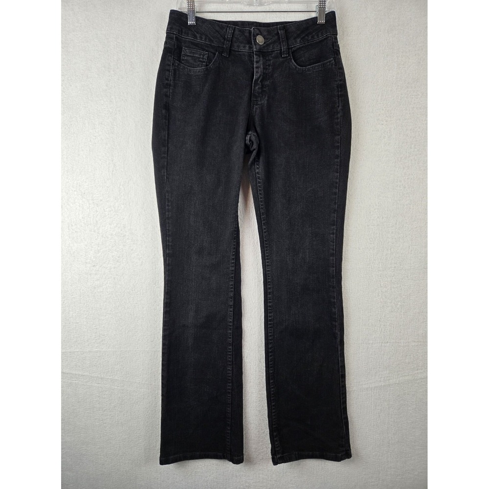 Riders By Lee Womens Jeans‎ Size 6 M Mid Rise Bootcut Black